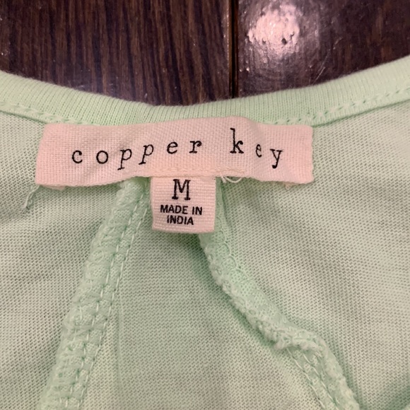 Copper Key Lime Green Tank - Picture 3 of 4